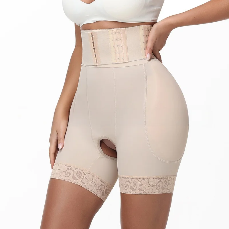 GrenzüberschreitendeNeueHochgeschnitteneHosemitKnöpfenzurBauchstraffung,SchwampeinlagefürHüftvergrößerungundPo-Lifting,KörperformendeStrumpfhose...-AliExpress200574005
