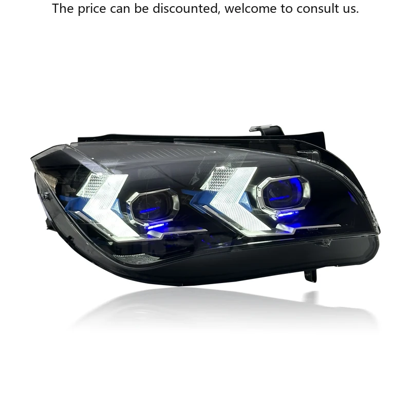 

SJC Auto Car Head Lamp For BMW X1 E84 LED Headlight 2011-2015 Front Lights White/Yellow DRL Signal Automotive Accessories