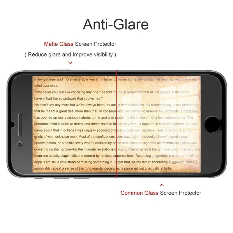 9H Protective Glass For Samsung Galaxy A6 A8 Plus A7 2016 2018 A10 A11 A12 Matte Frosted Tempered Glass Screen Protector Film