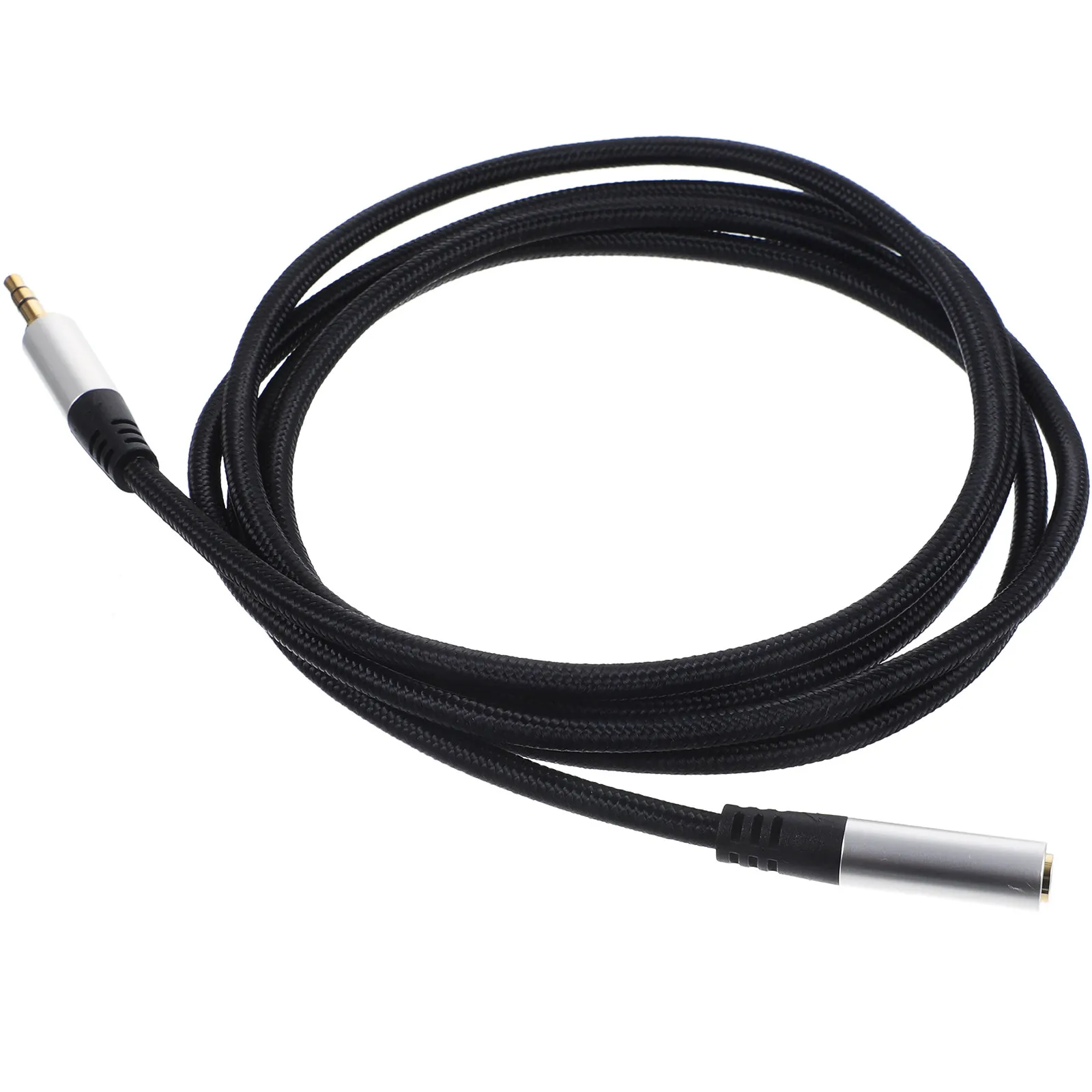 1.5 Meter Audio Extension Cable Oxygen-Free Copper Headphone Extension Cord Aux Extender for Car Mobile Computer Clear Stable