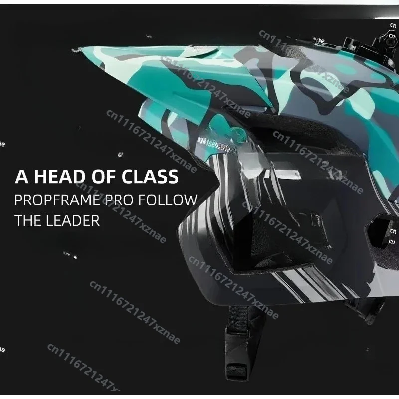 Open mountain bike riding helmet, half helmet ultra-light breathable off-road AM-type landing gear design