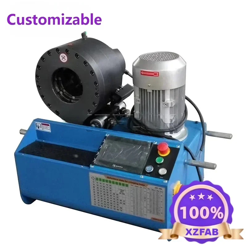 Factory Direct 2026 china high pressure hydraulic hose crimping machine cable press hose fitting crimper p32 wire rope tube swag