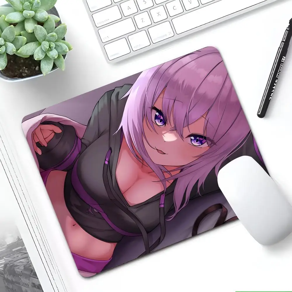 Nekomata Okayu  MINISO Mouse Pad E-sports players Game Accessories Game Keyboard Pad Gamer Desktop Mat Deskmat Keyboard Pad XXL