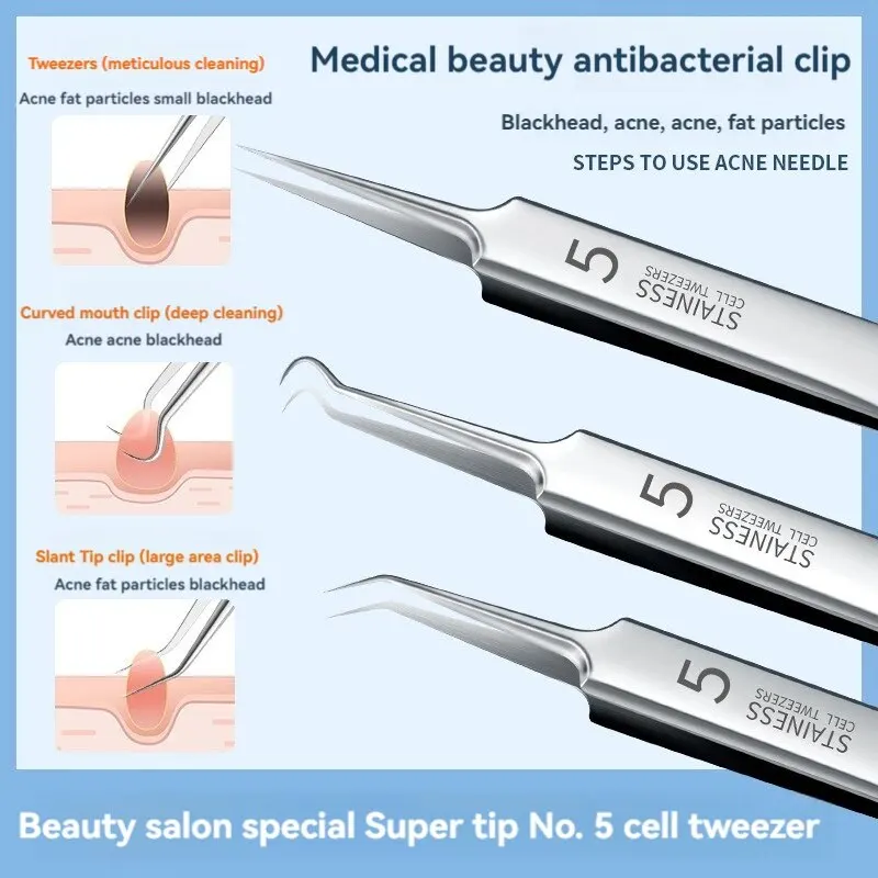 Cell clips to blackheads close acne needle beauty salon-specific pick-and-clean acne-specific tool kit