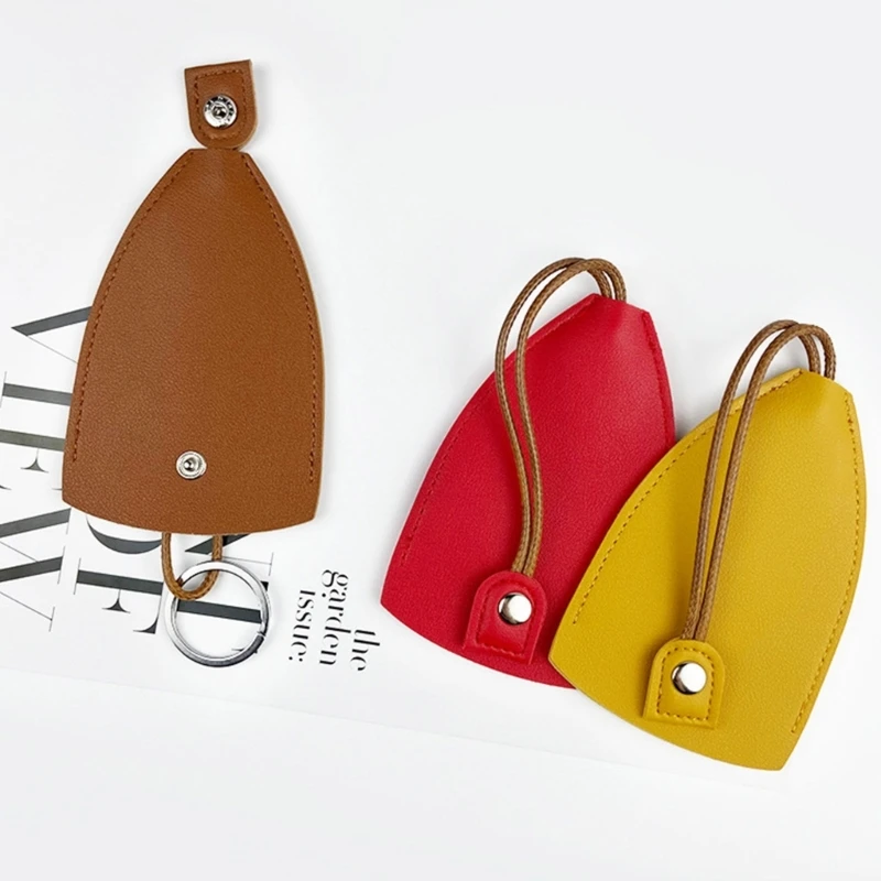 Fashionable PU Car Key Holder with Large Capacity Key for Women and Men