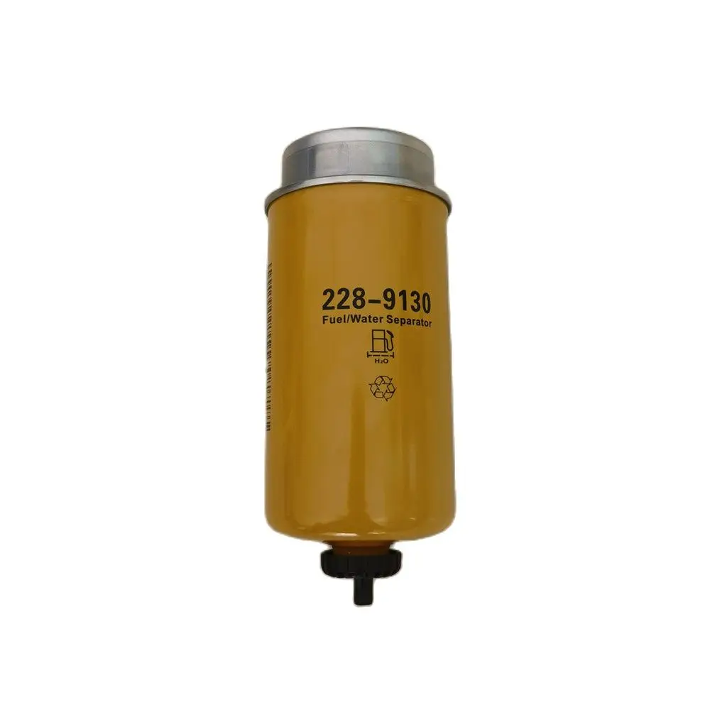 Fuel Filter 228-9130 P551433 For CAT Fuel Water Separator Filter Element Fittings Excavator