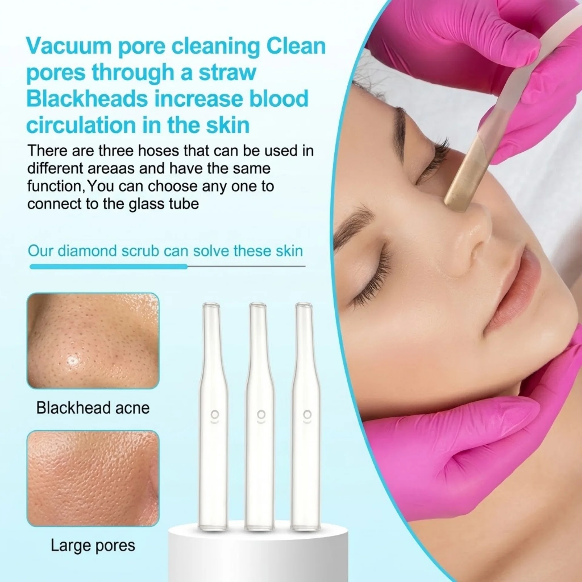 Appareil de microdermabrasion - Diamond Microdermabrasion Machine 3 In 1 avis et prix