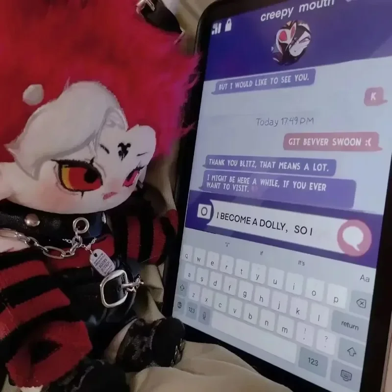 Atribut Peran Anime Populer Boneka Mewah Cosplay Monster Tubuh 20Cm Pakaian Berdandan Pakaian Boneka Mainan Figur Hadiah Ulang Tahun