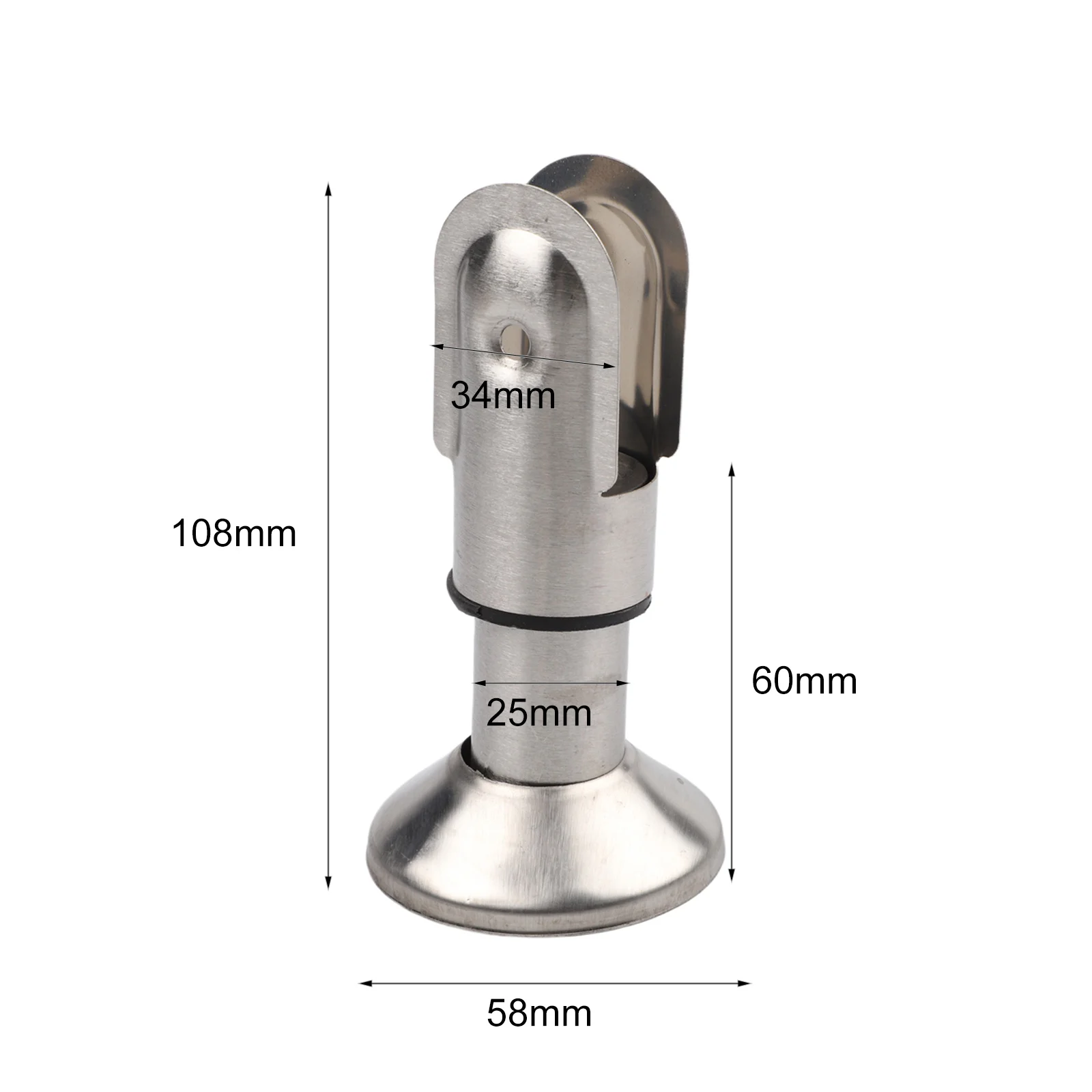 Bathroom Accessory Partition Bracket Partition Foot 6CM Sanitary Partition Foot Toilet Partition Bracket Brand New