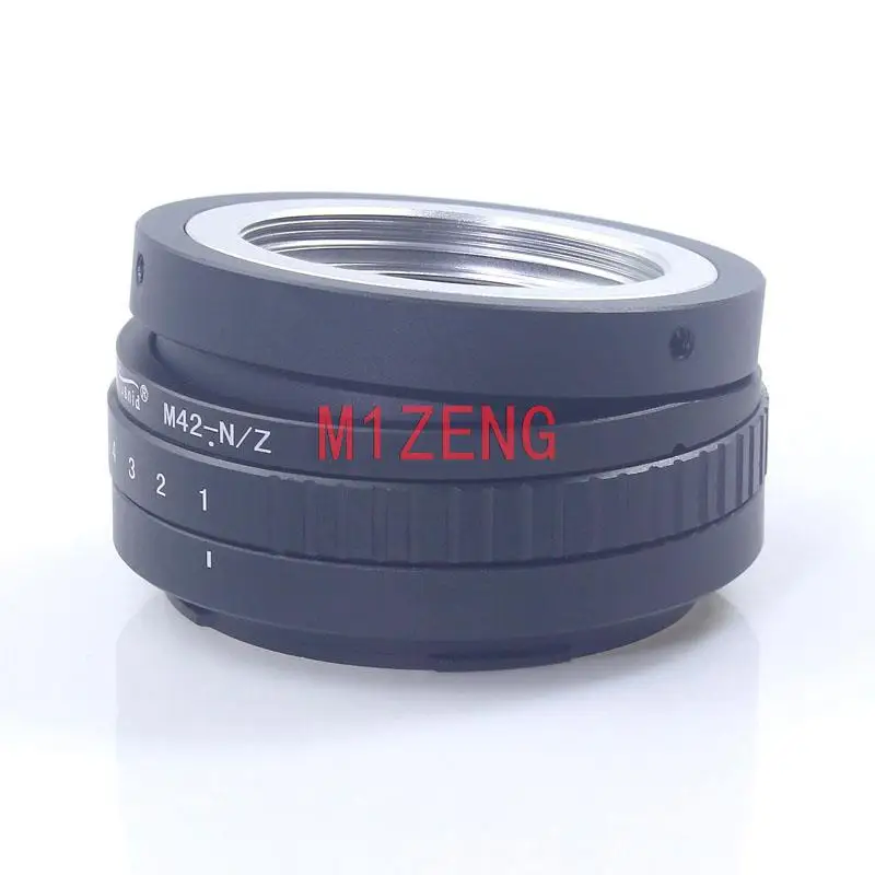 حلقة محول الميل M42-NZ لعدسة M42 42 مللي متر إلى كاميرا نيكون Z Mount z5 Z6 Z7 Z9 Z50 z6II z7II Z50II Z fc بدون مرآة بإطار كامل