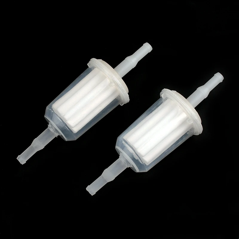 2~50PCS OD 6,8mm Hose Filter Fittings Transparent Filter Oil, Water, Air Filter Fish Tank Water Pipe Filter Accessories