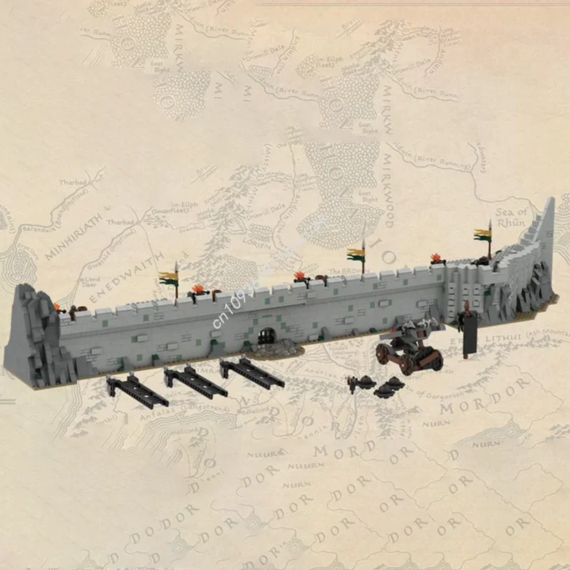 2373 قطعة MOC UCS هيلم S الجزء العميق 2 ألعاب الحائط العميق نموذج اللبنات تجميع لتقوم بها بنفسك التعليم الطوب هدية الكريسماس عيد ميلاد