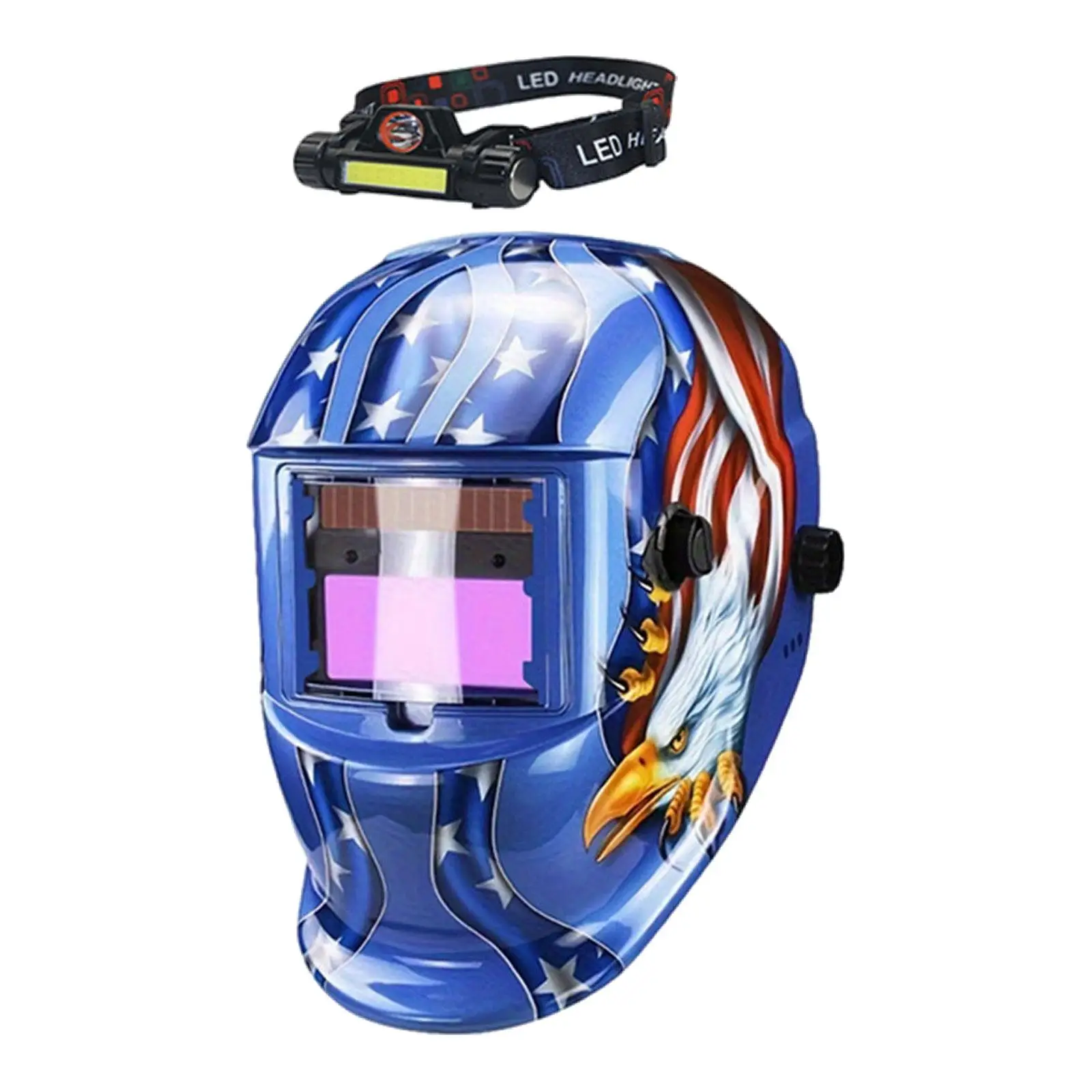 

Solar Welding Headgear Utility Welding Guard for Soldering Home Metalworking