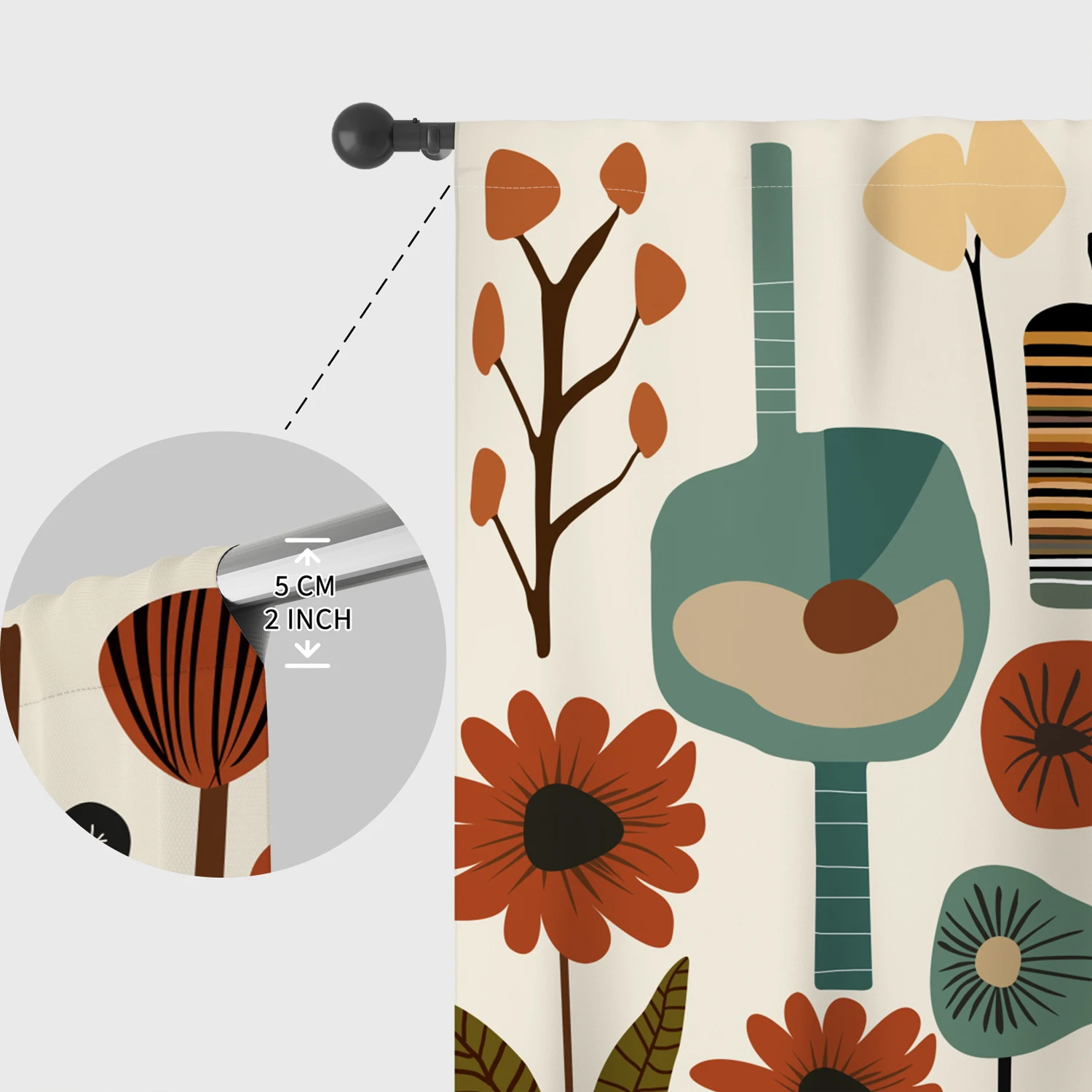 2 قطعة الستائر الأوروبية الحديثة الهندسية الحديثة الحد الأدنى الستائر لغرفة النوم وغرفة المعيشة ضوء تصفية نافذة الستائر ديسمبر #3