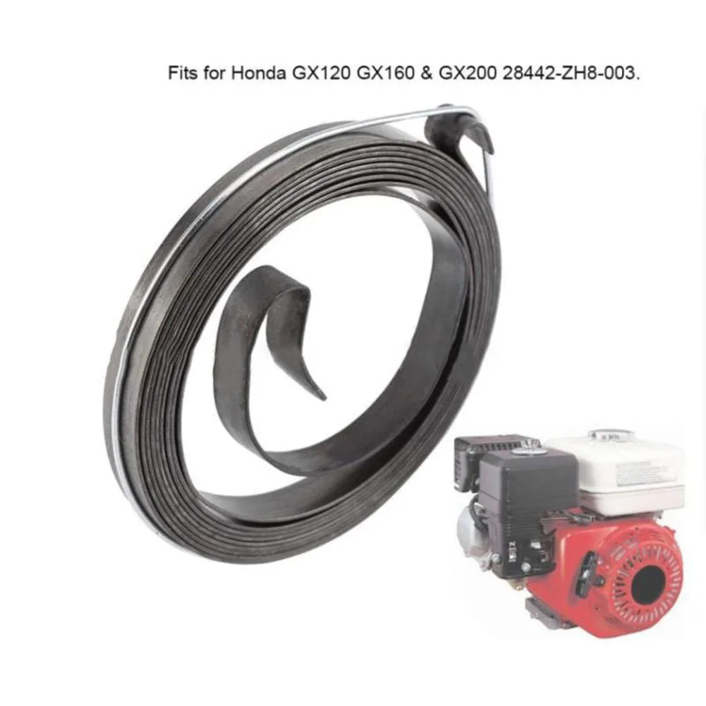 For Honda GC160 Lawn Mower Starter Spring Lawn Mower Recoil Start Spring Lawn Maintenance User-friendly Design