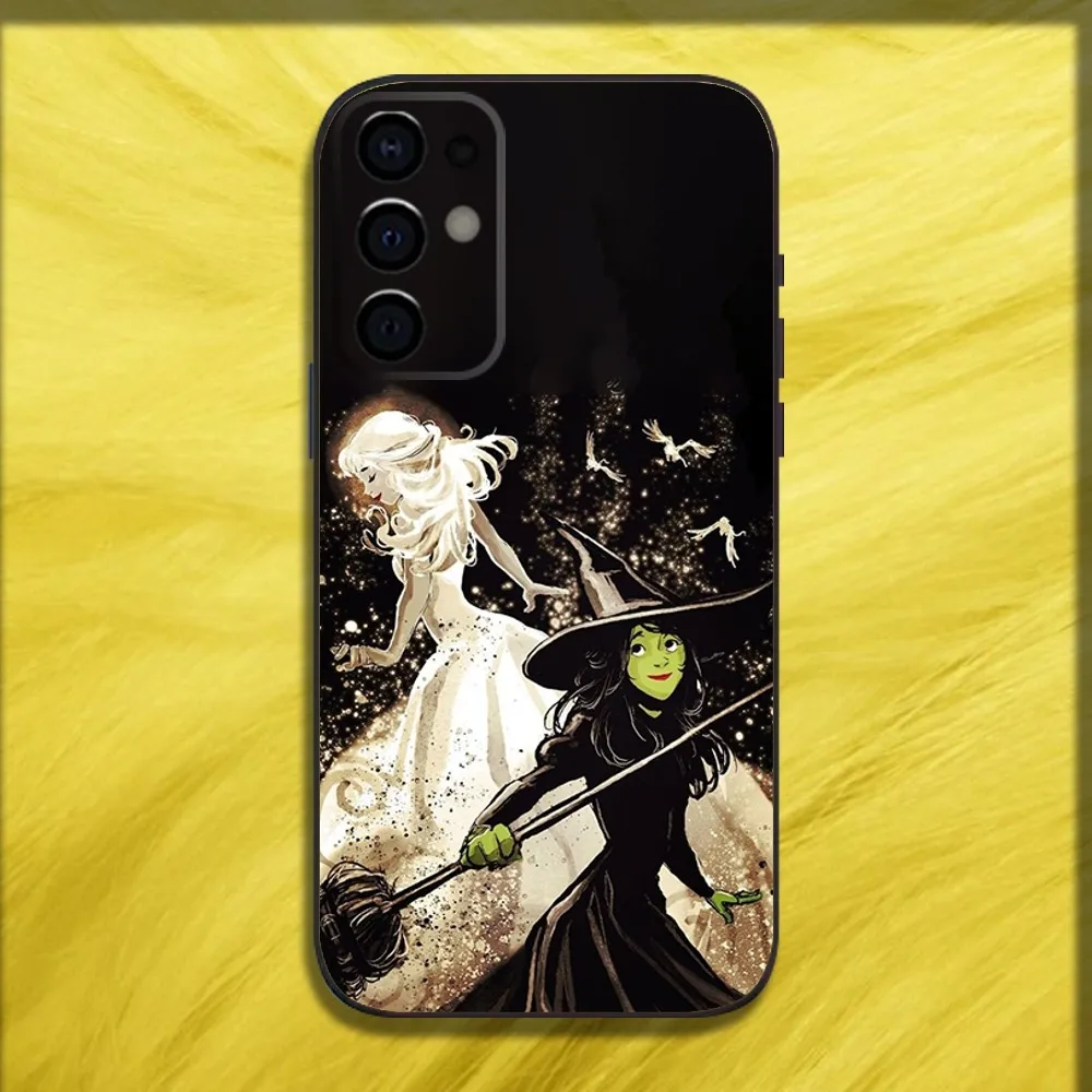 حافظة هاتف W-Wicked Musical Highway Drama لهاتف سامسونج S24,S21,S22,S23,S30,Ultra,S20,Plus,Fe,Lite,not,10,9,5G غطاء ناعم أسود #3