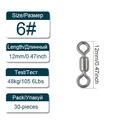 6 30pcs 12mm 48kg