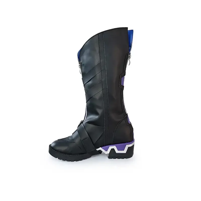 

CyGenshin Impact Ororon, обувь для косплея, обувь Ororon, кожаная обувь Natlan, вечерние туфли для Хэллоуина, женские и мужские аксессуары, реквизит