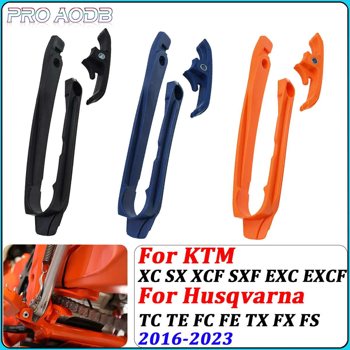 

Motorcycle Chain Slider Guard Swingarm Guide For Husqvarna FC FE FX FS TC TE TX For KTM EXC EXC-F SX SX-F XC XCW XCF-W 125-500