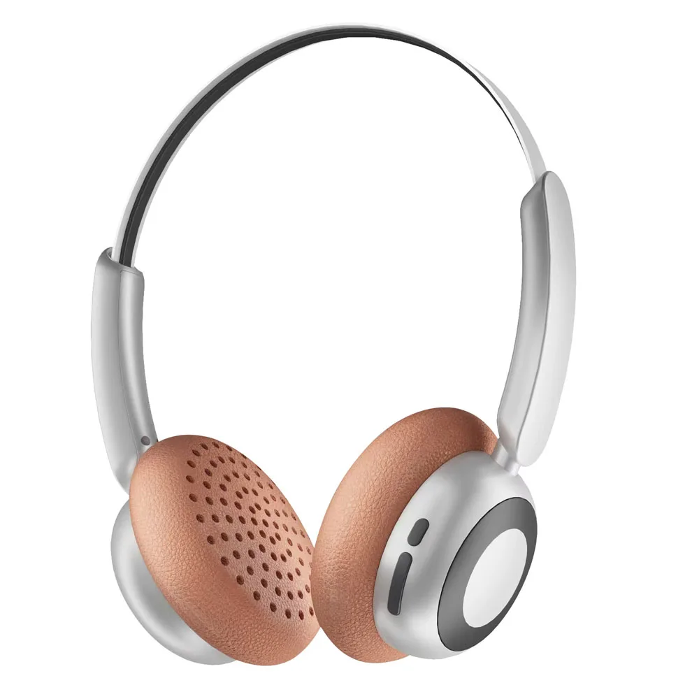 Poyatu ريترو سماعة رأس لاسلكية ستيريو كلاسيكية مفتوحة Hifi على الأذن سماعات بلوتوث محمولة خفيفة الوزن PYT02