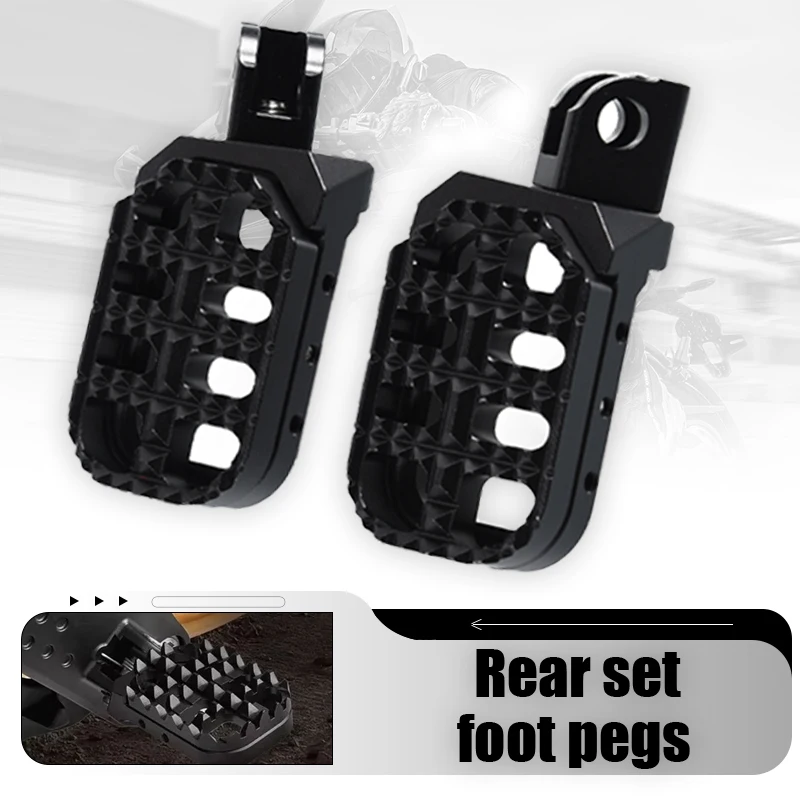 

Motorcycle Accessories For CF MOTO CFMOTO 800 MT 800MT 800mt 2024 2025 CNC Front Footrest Adjustable Extend Foot Pegs Foot Rest