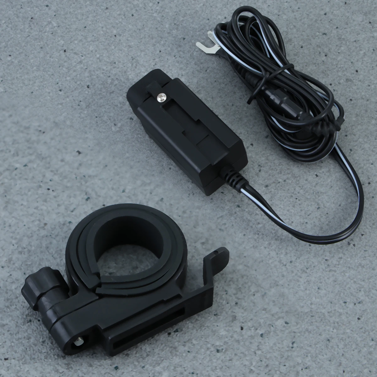 

Dual USB Socket Set Car Kit Motorcycle USB Adapter Waterproof Rubber Cap LED Indicator Power Switch for Vehicle