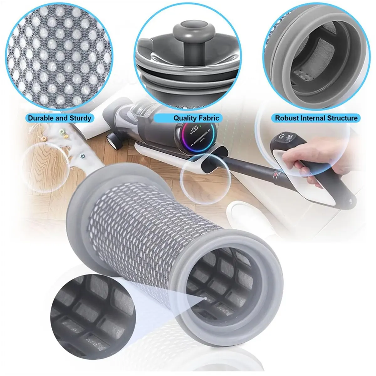 AB30 Replacement Filter Kit for A10/A11, S11/S12, PWRHERO11 - Includes 4 Pre-Filters & 2 HEPA Filters