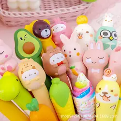 pencil squishy Soft Slow Rising Scented Kawaii Pencil Topper Squishies Pen Cap Holder Stress Relief Child Kids Toys gift