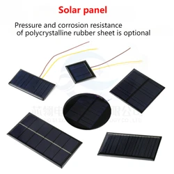 Solar panel Photoelectric cell Power panel 12V Electronic photovoltaic light energy 5V charging module controller power supply