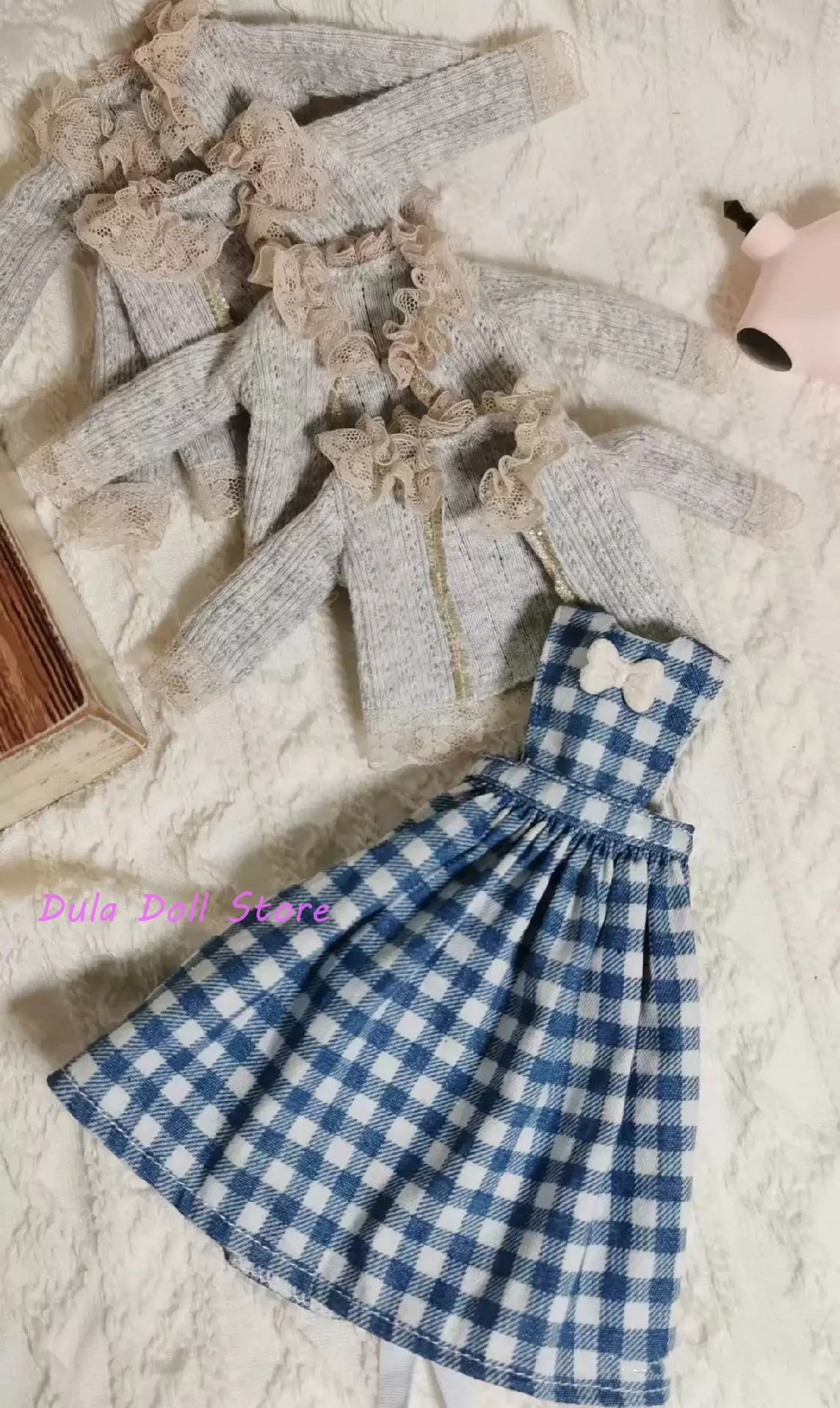 Dula Doll Clothes Dress Lady's wardrobe set Blythe ob24 ob22 Azone Licca ICY JerryB 1/6 Bjd Doll Accessories