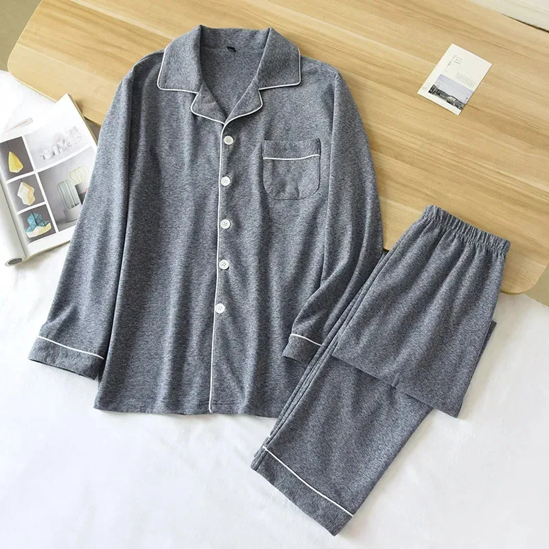 

Осенние и зимние пижамы для пар, двухсекционные самонагревающиеся теплые брюки с длинными рукавами, бархатный мужской и женский комплект для домашнего обслуживания