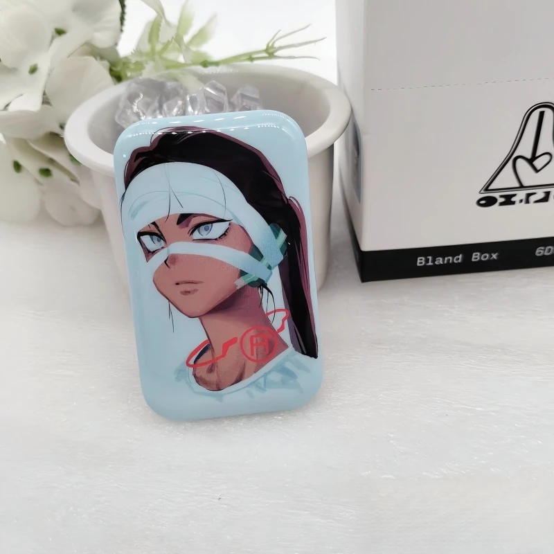 Neue echte Alien Bühne Serie hochwertige medizinische Griff Überraschung Blind Box quadratische Abzeichen Bar Tasche Anhänger Sammlung Geschenke