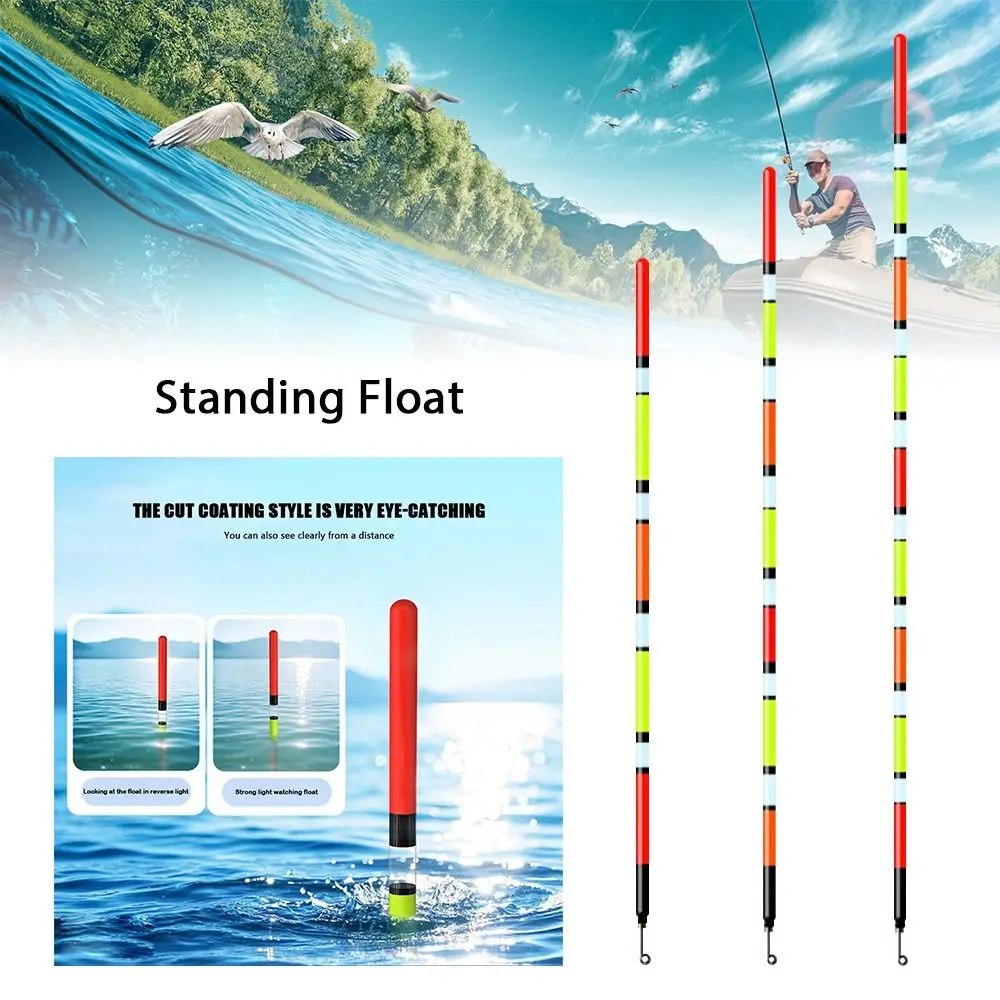 

Eye-catching Straw Float Grass Hole Seasonal Extended Float Crucian Carp Rock Fishing High Sensitivity Float Seasonal Fishing