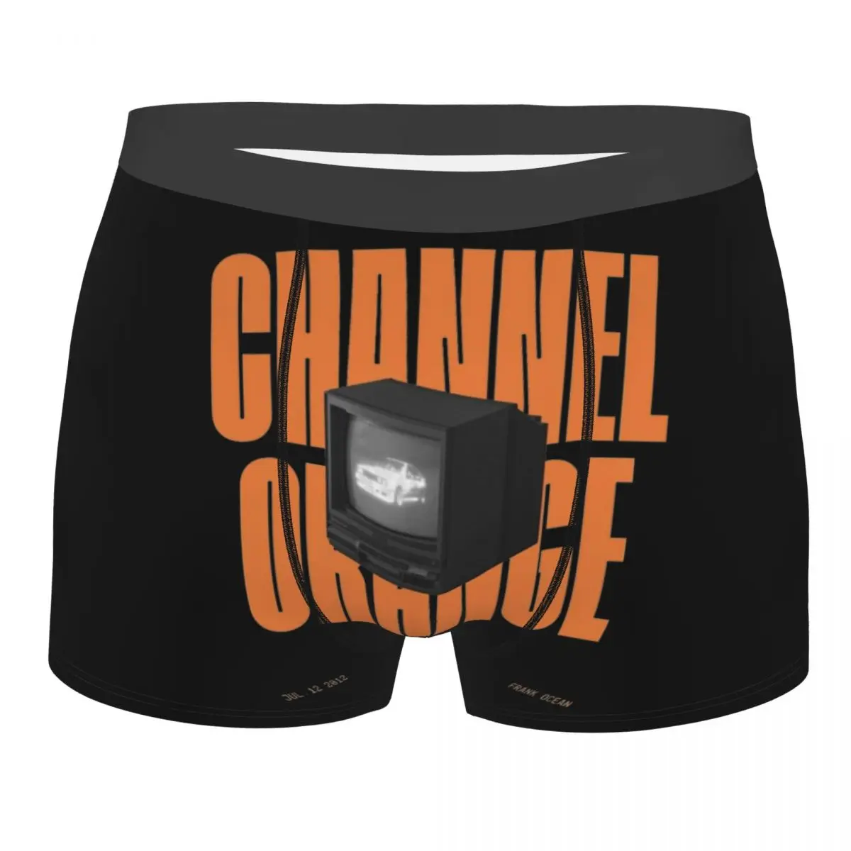 Blond Channel Orange Album Man Underwear Frank Oceans Rapper Boxer Briefs Short Panties Hot Breathable Underpants for Male S-XXL