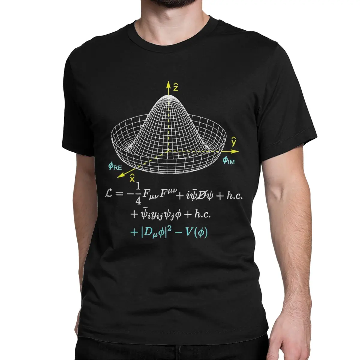 Theoretical Physics Schrodinger T-Shirt Men Women Hip Hop Funny Cotton Tee Shirt Round Neck Short Sleeve T Shirt Printed Tops