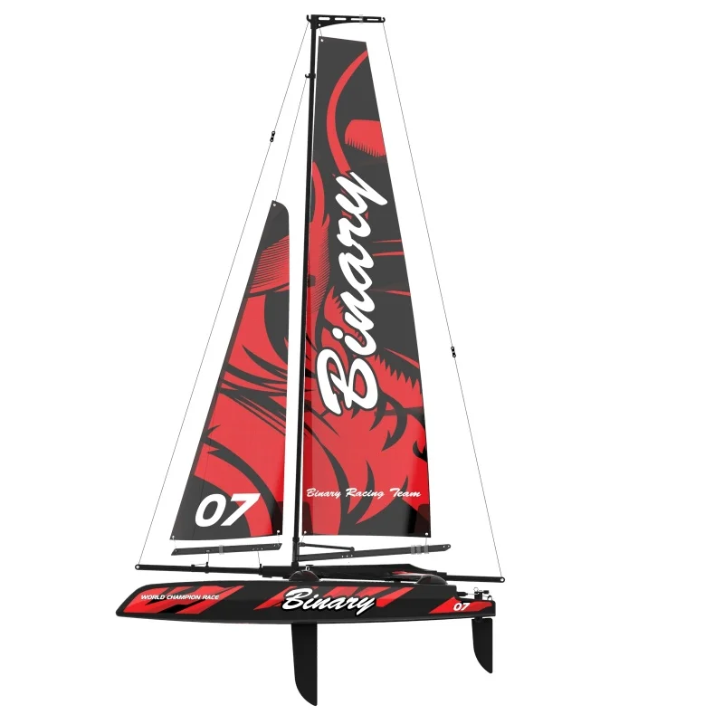 Op Afstand Bestuurbaar Wedstrijdschip Joyway 8807v2 V3 Pure Wind Nieuwe Catamaran Romote Control Zeilen Model Buitenspeelgoed Voor Kinderen