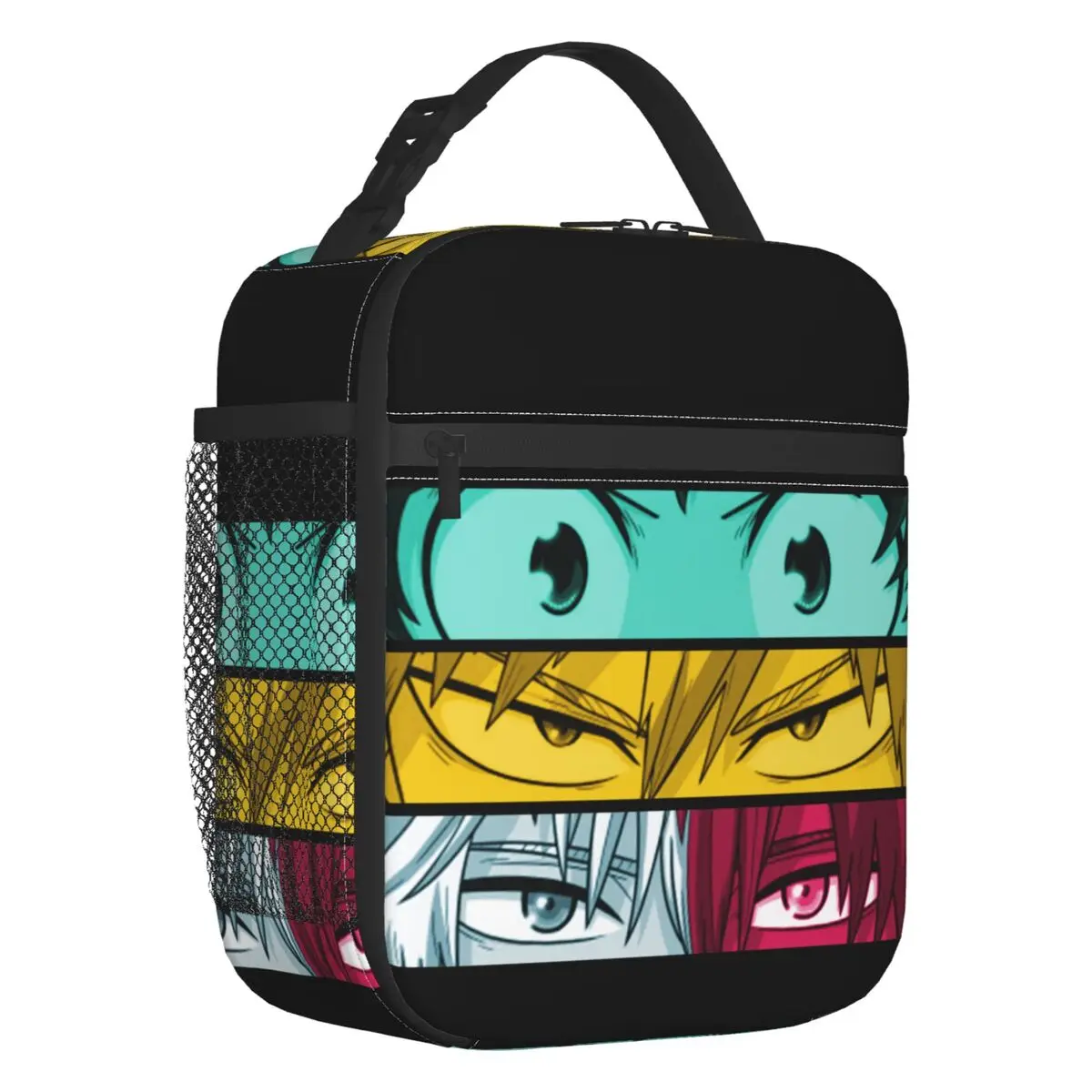 

Eye Shoto Todoroki Insulated Lunch Bag for School Boku No Hero Academia Deku Izuku Midoriya Waterproof Cooler Thermal Bento Box