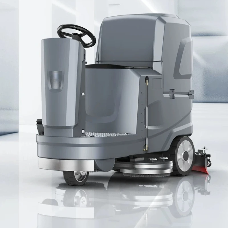 

Drive-in Industrial Floor Sweeper Electric Factory Cleaning Equipment