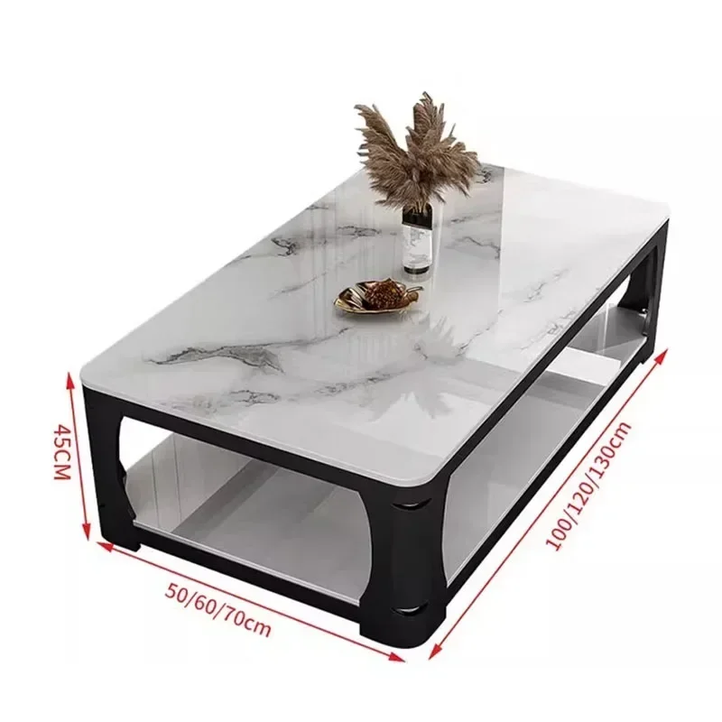 Safe User-friendly Aesthetic Design Side Table Luxury Modern Minimalist Home Simple Coffee Table Design Modern Table Basse Pour