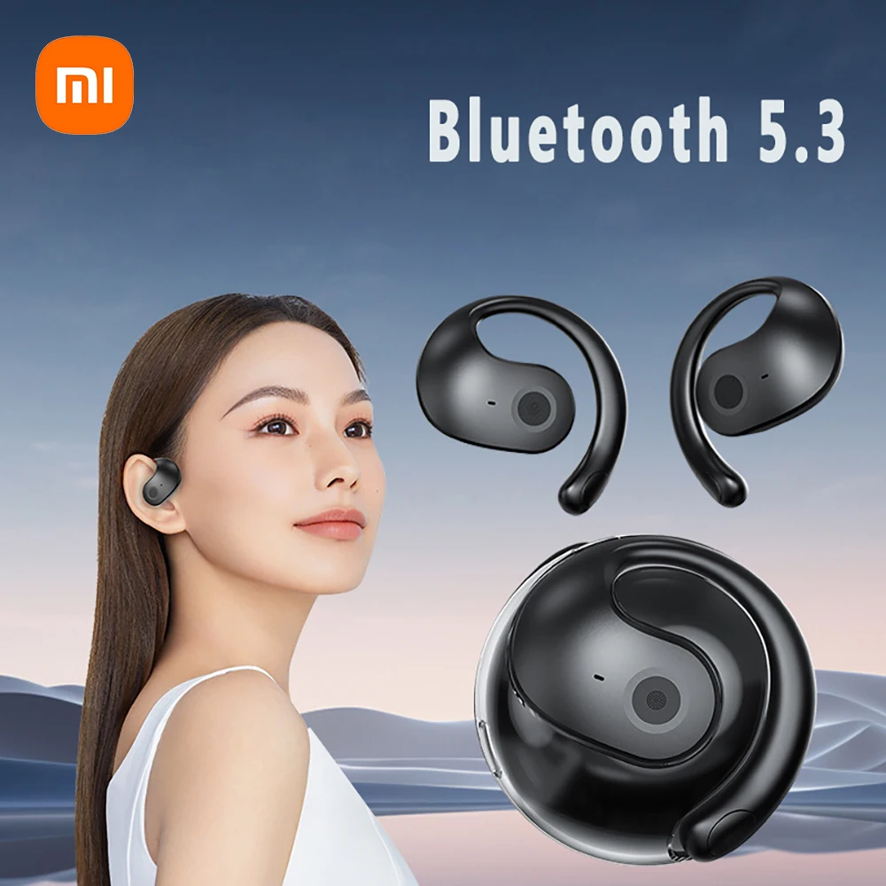 Xiaomi Little Coconut Ball Wireless Bluetooth Headset Bluetooth 5.3 Open-ended Earphones Intelligent Calls and Noise Reduction