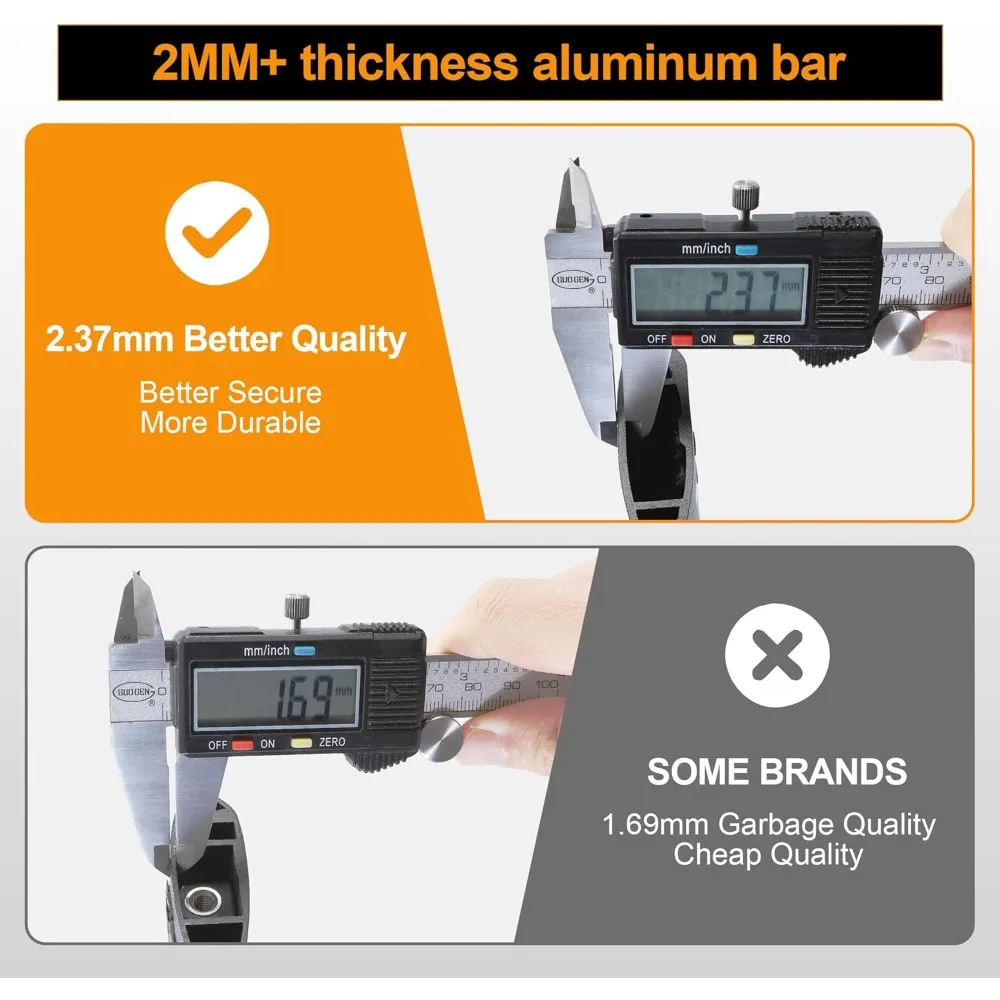 أشرطة متقاطعة لرف السقف من Autekcomma متوافقة مع موديلات Toyota RAV4 2019-2025، باستثناء 2024 LE، Adventure، TRD للطرق الوعرة، وHyb #5