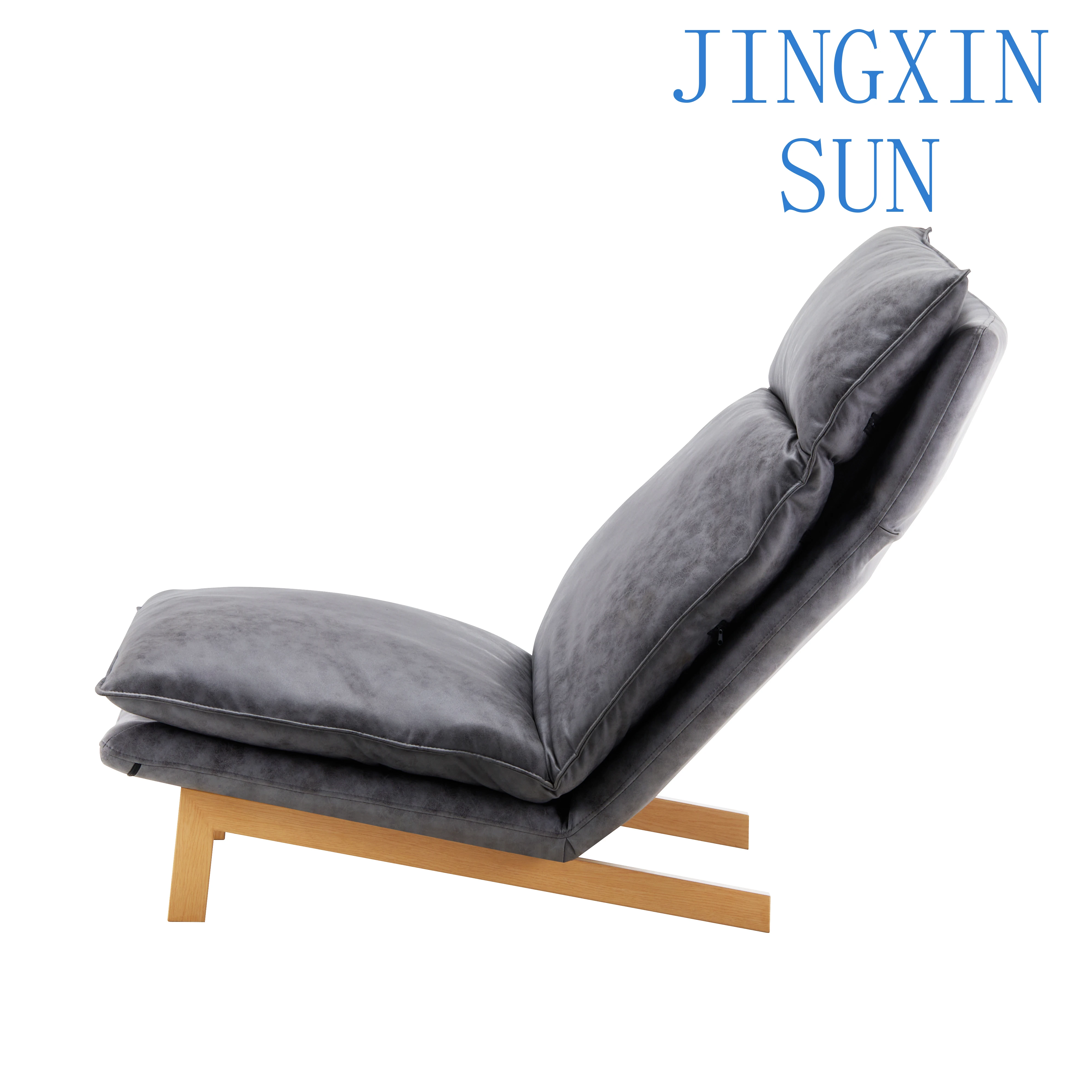 Recliner floor chair sofa with adjustable backrest foldable multi-function