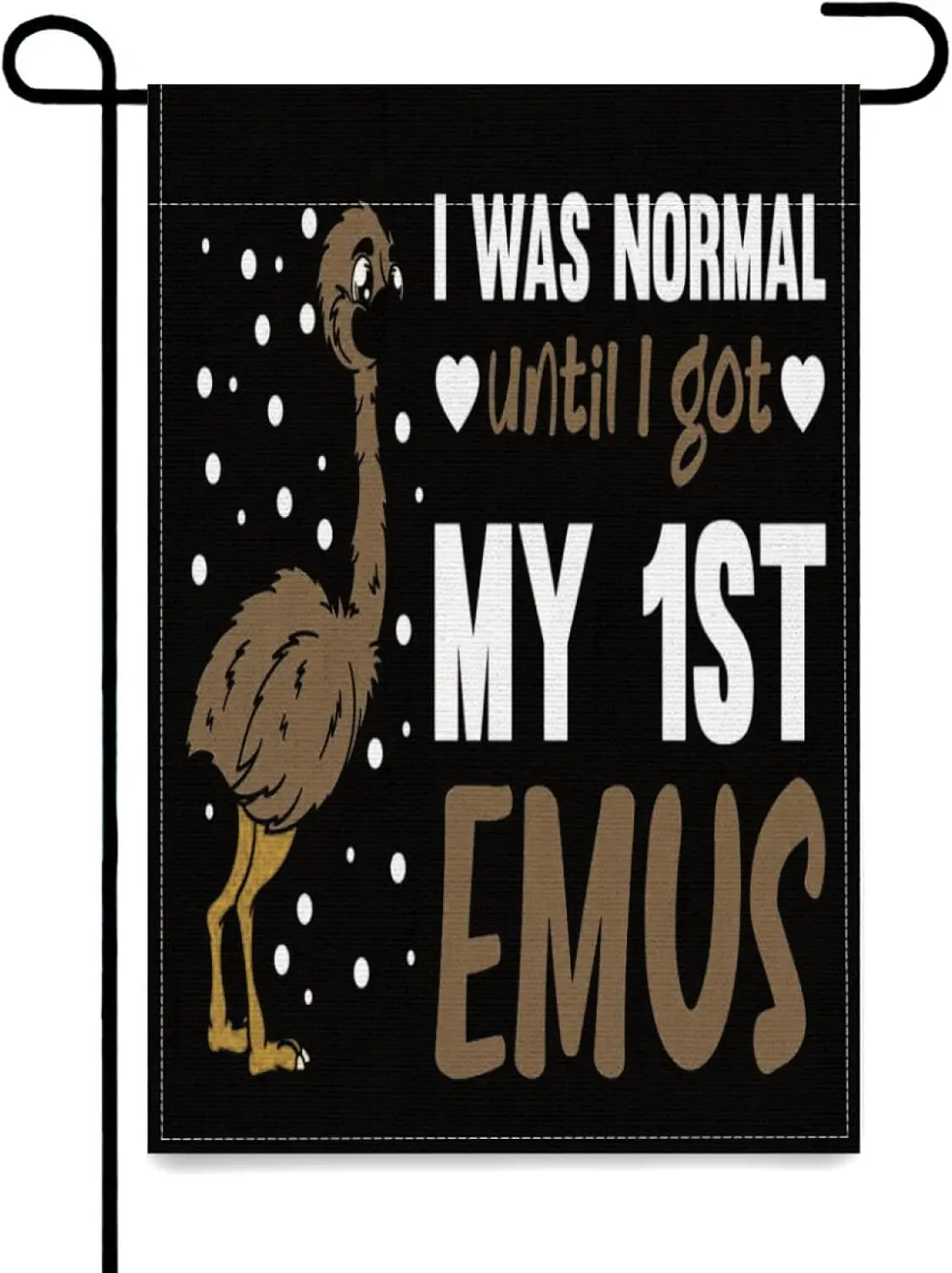 I was normal until I got my first shipping container home Sweat Yard Flags,12x18 Inch Garden Flag Double Sided Banner Tapest EEZ