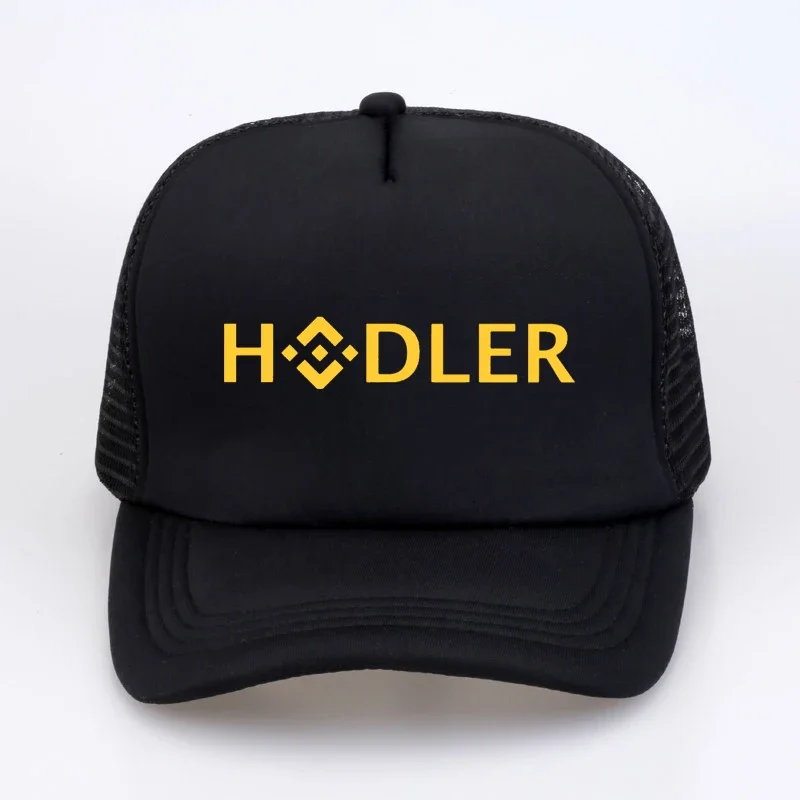 Binance Coin Crypto Miners Trucker Hats Hodlers Mesh Net Baseball Cap Snapback hat Stylish adjustable Peaked caps For Men Women