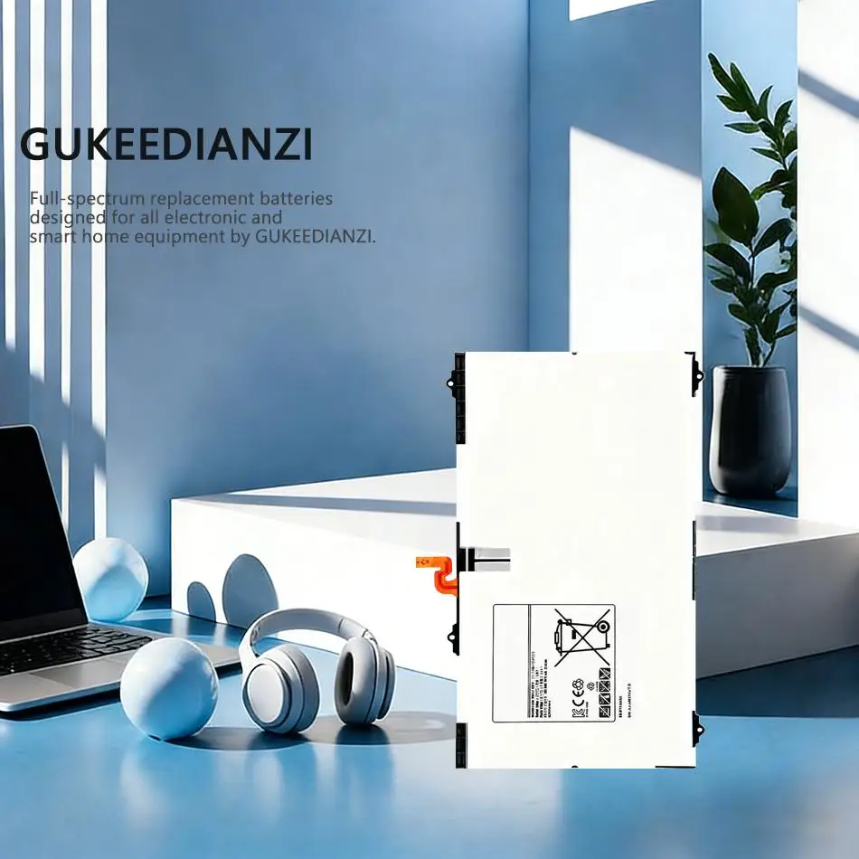 

Аккумулятор для планшета 5870 мАч для Samsung Galaxy Tab S2 9.7" SM-T810 T810 T815, надежный источник питания, премиум-замена EB-BT810ABE