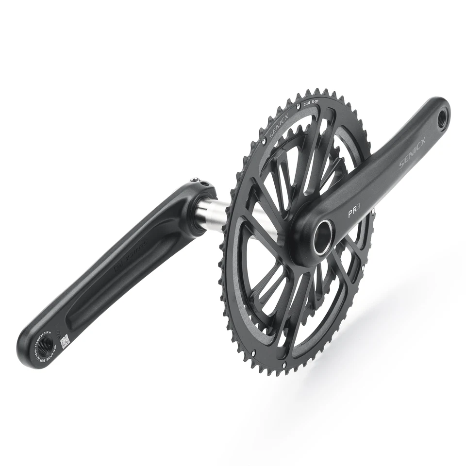 SENICX Road Bike PR3 Crankset 165 170 175mm 46-30T 50-34T 52-36T SENICX Road Bike PR3 Crankset 165 170 175mm 46-30T 50-34T 52-36T
