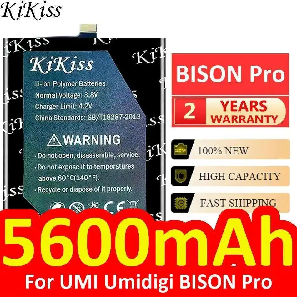 

Экологически чистый аккумулятор мобильного телефона для Umi Umidigi Bison Pro 5600 мАч