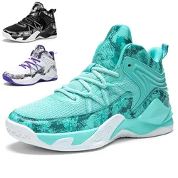 2022 Men Basketball Shoes Breathable Casual Sports Shoes Non-Slip Wearable Sneakers Gym Training Athletic Tenis Shoes for Women