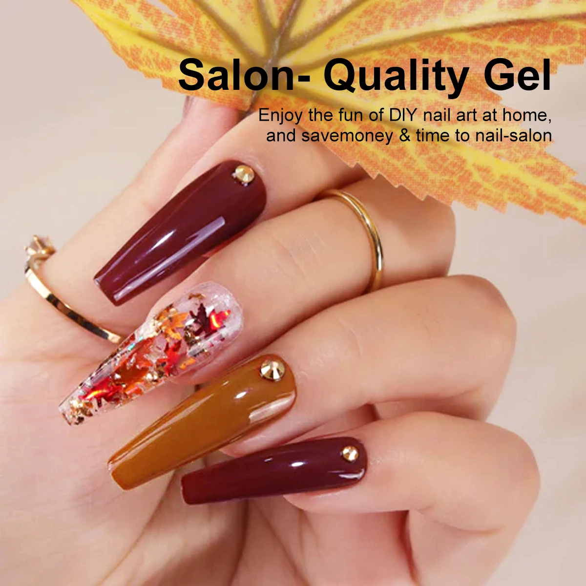 LIMEGIRL Gel UV Smalto per unghie 2PCS 8ML Primavera Estate Glitter Gel Unghie Smalto Art Vernice per Home Salon Manicure Art Forniture fai da te