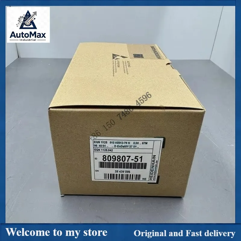 New Original Heidenhain Encoder 809807-51 EQN 1125.042 512 Industrial Automation PAC Dedicated PLC Programming Controller